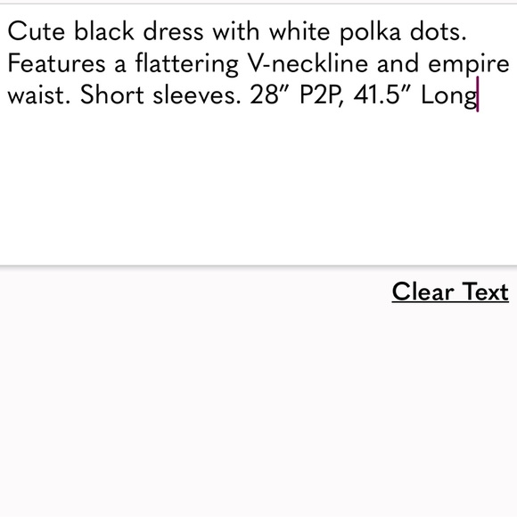 Terra & Sky Black and White Polka Dot Dress NWT - Picture 2 of 8